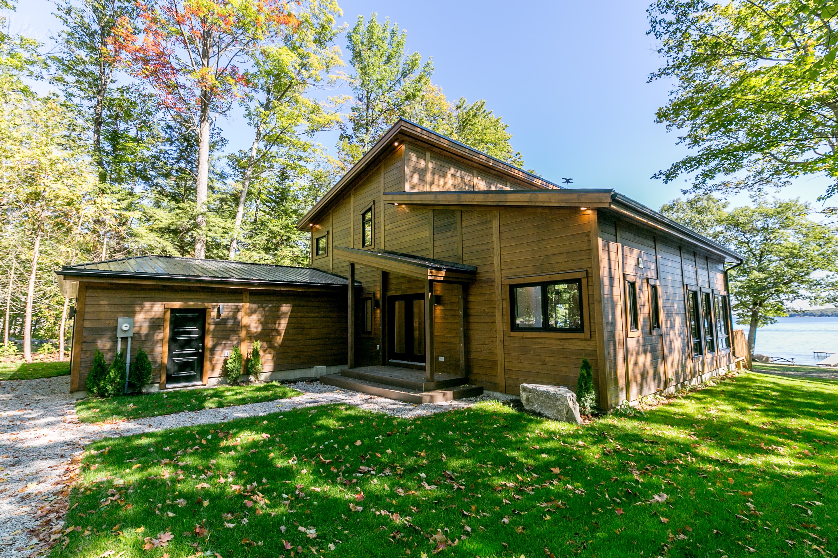 Timber Block custom home design contemporary