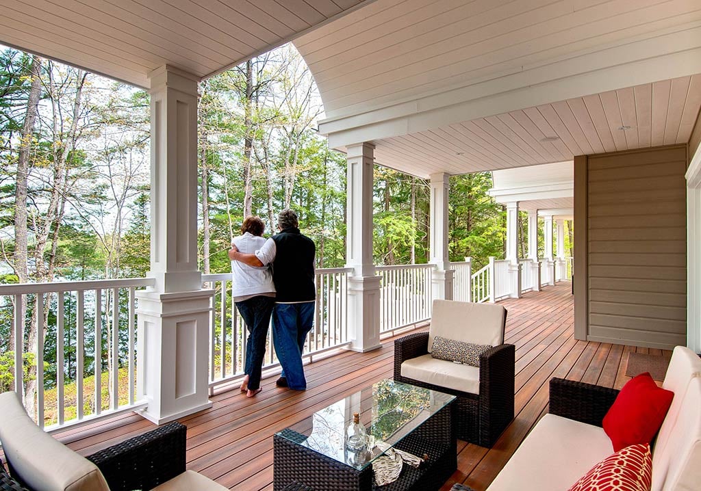 Timber Block Alexandria Porch