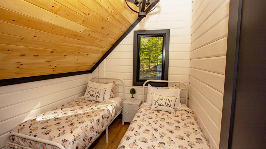 Timber Block loft space 