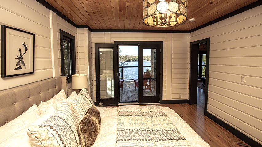 Timber Block bedroom 