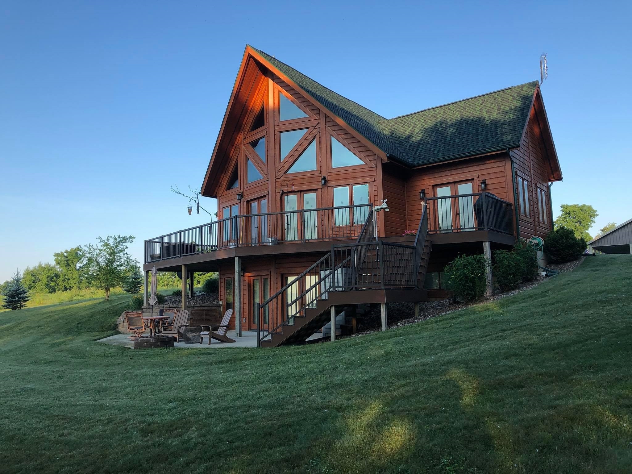 Timber Block in Summer