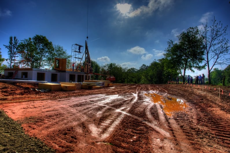 Timber Block home construction