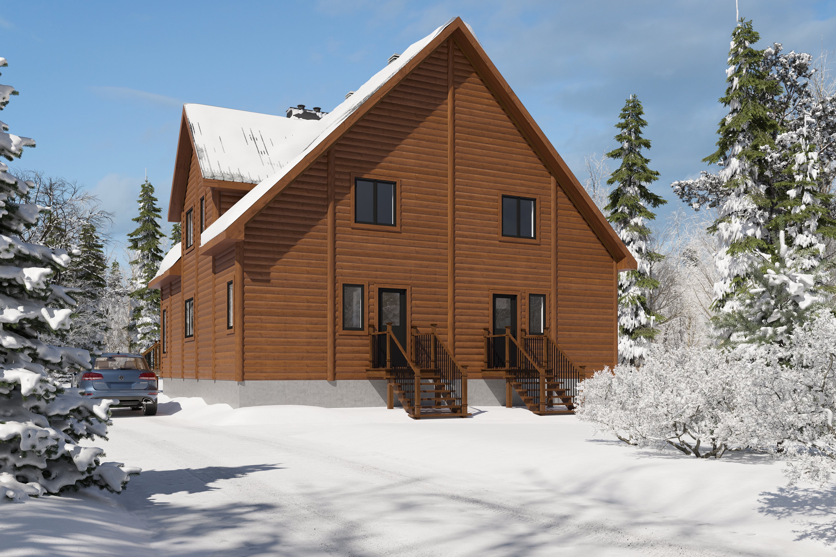 Timber Block Colorado front exterior 