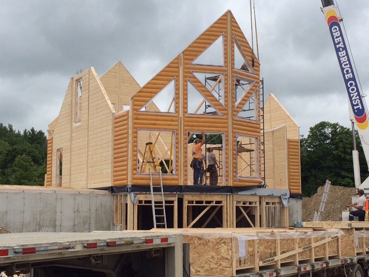 Timber Block Construction