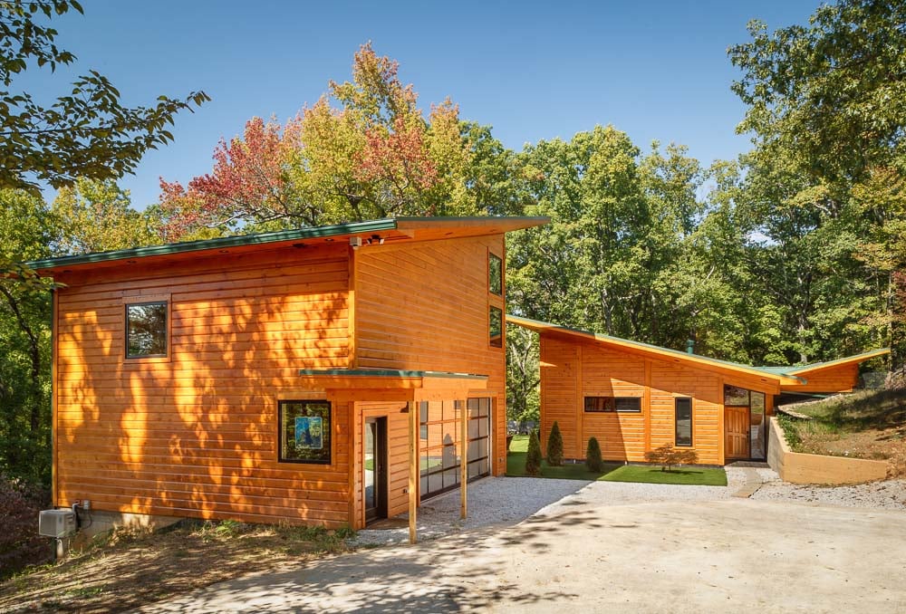 Custom Timber Block Home 