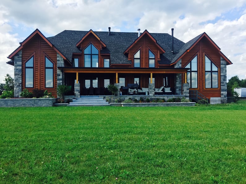 Tahoe Timber Block Homes