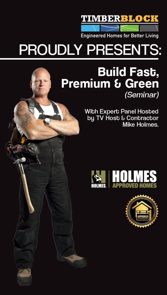 Timber Block IBS 2018 Mike Holmes