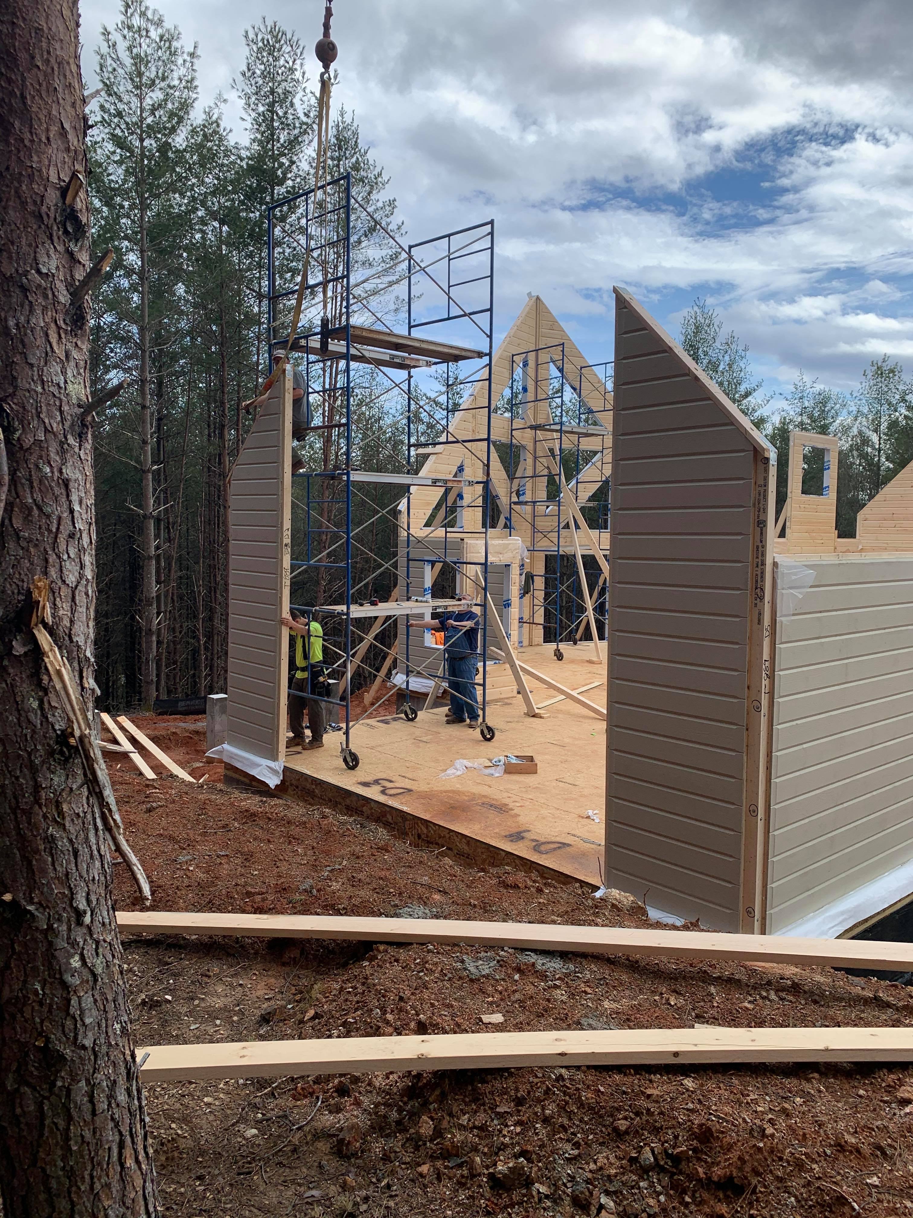 Timber Block NC Eris installation 