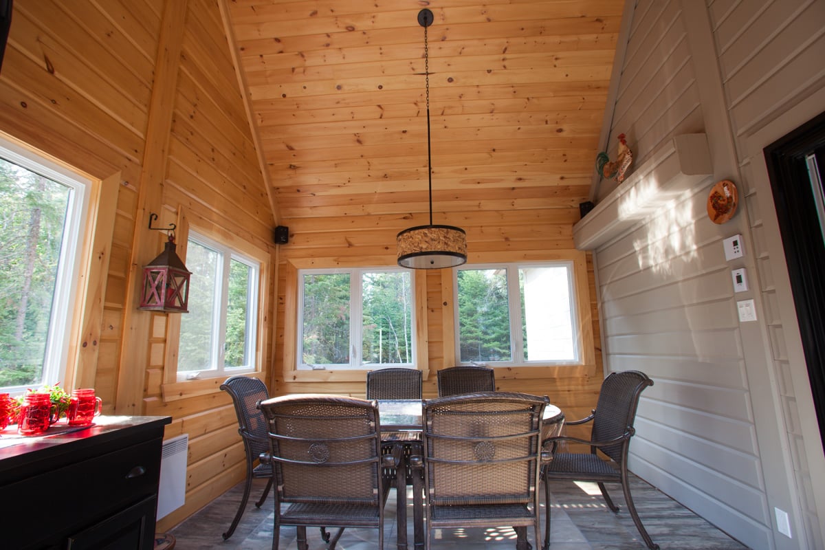 Timber Block Outdoor Living Space