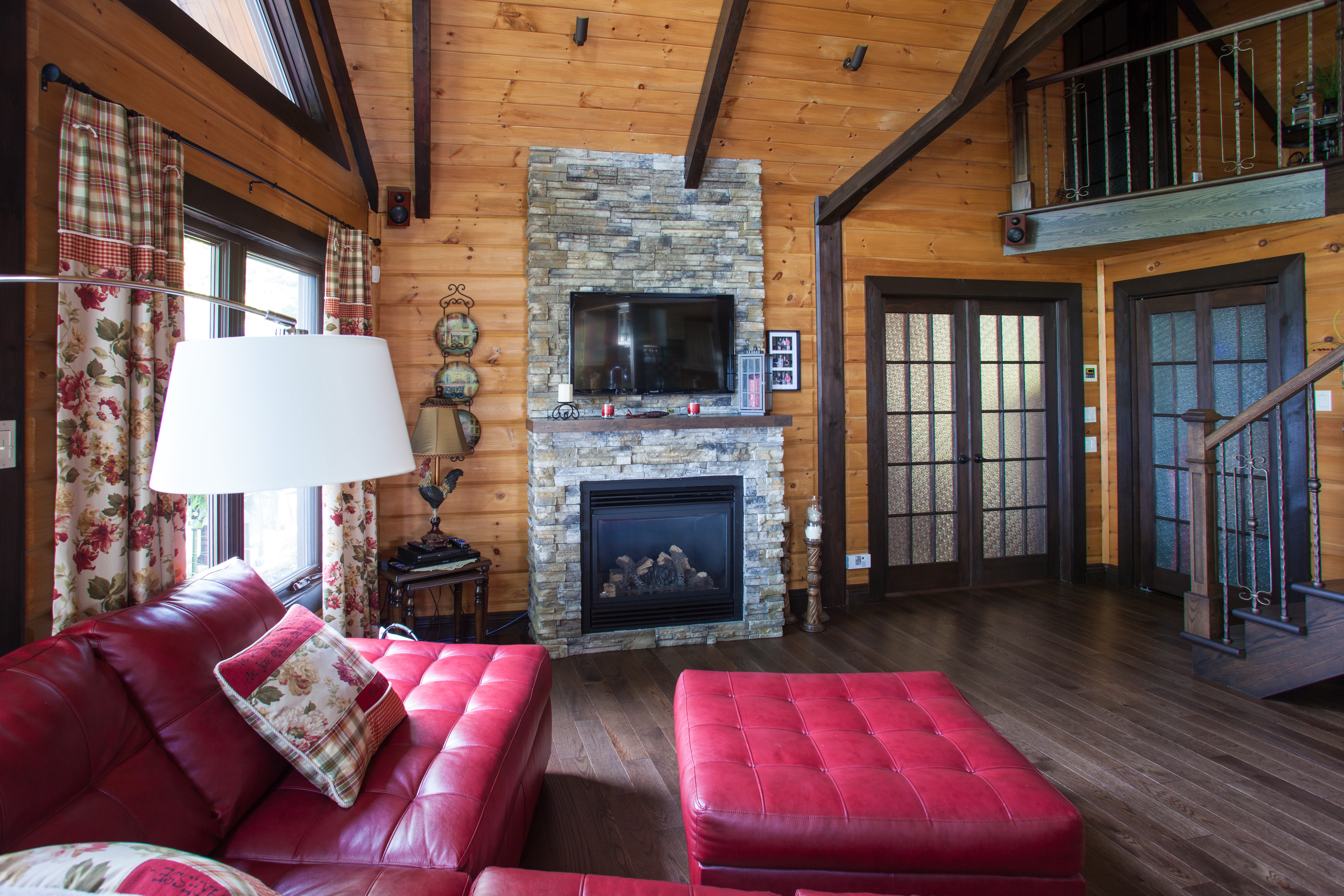 Timber Block homes interior