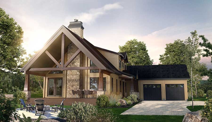 Timber Block Juno exterior