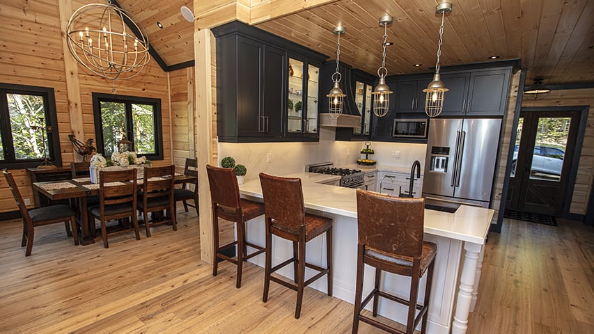 Timber Block dakota kitchen