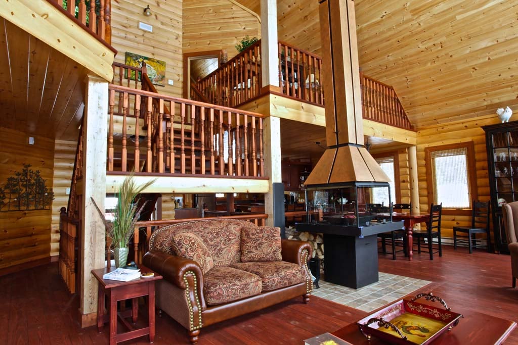 Timber Block Living Room Labrador 