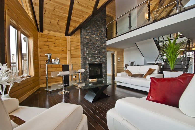 Timber Block talk: custom home interior