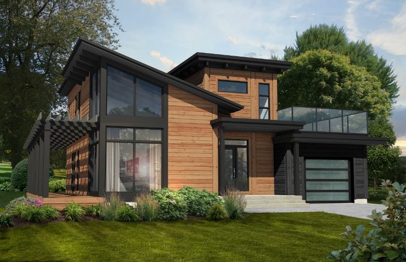 Timber Block Monterey model contemporary 