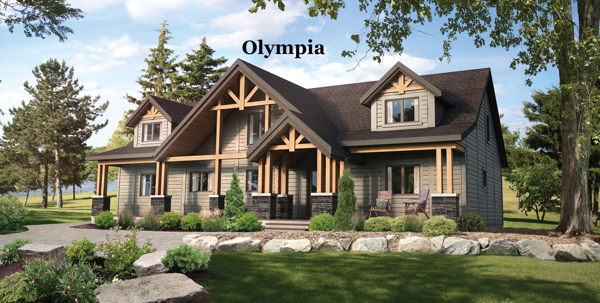 Our Newest Addition to our Collection of Craftsman Homes The Olympia