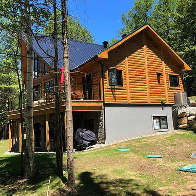 Timber Block Dakota Home Exterior