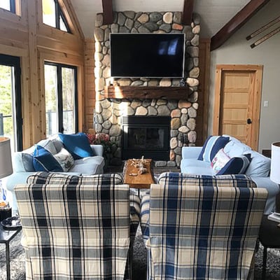 Timber Block Dakota Living Room