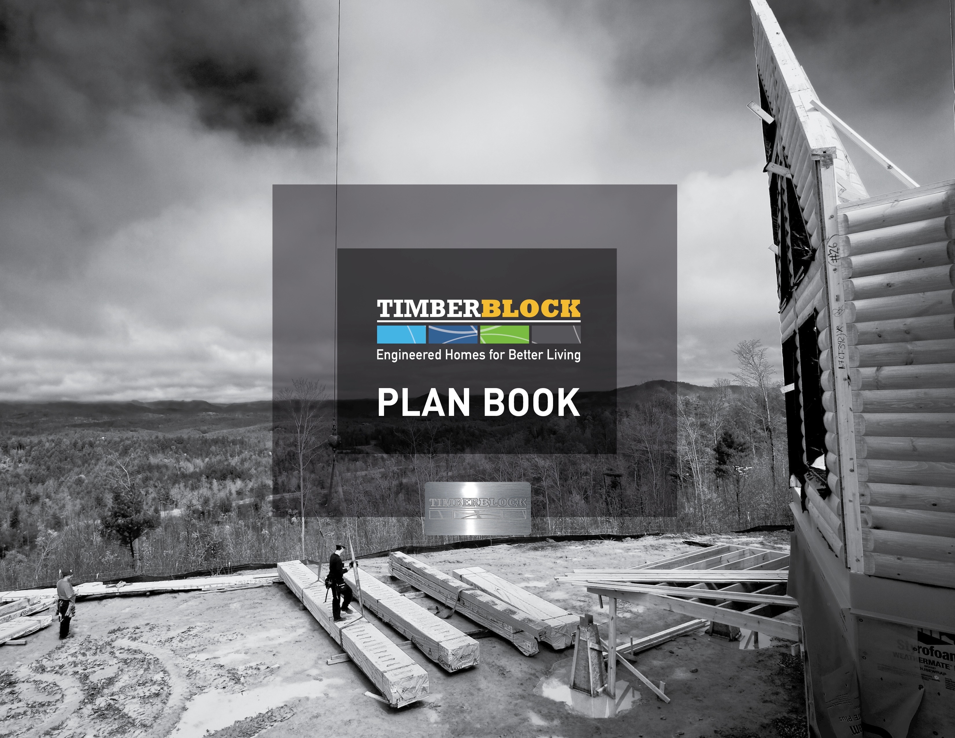 home building floor plan book timber block