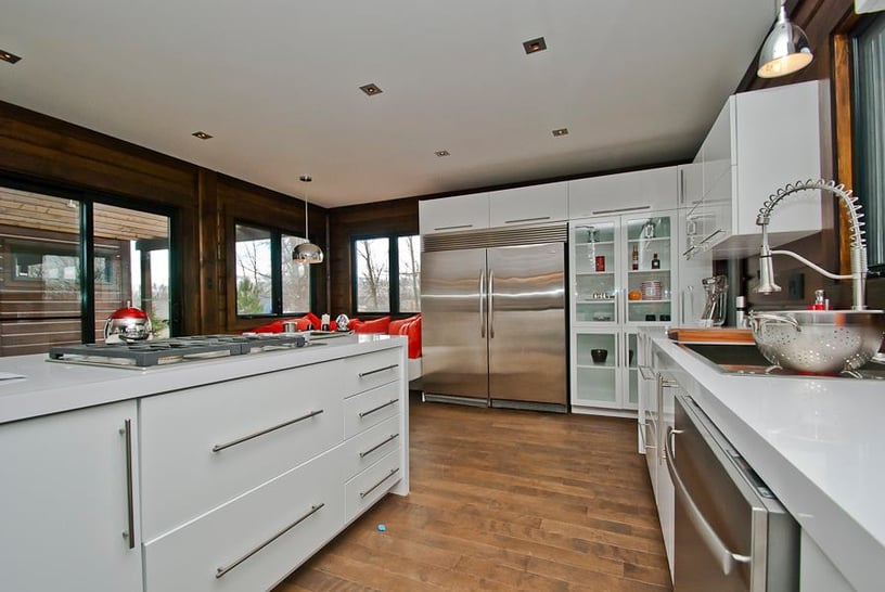 Timber Block Contemporary Design Kitchen 