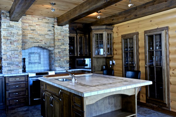 Kitchen Design Timber Block Wood Home