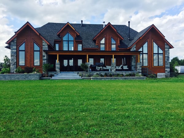 Timber Block Custom Home