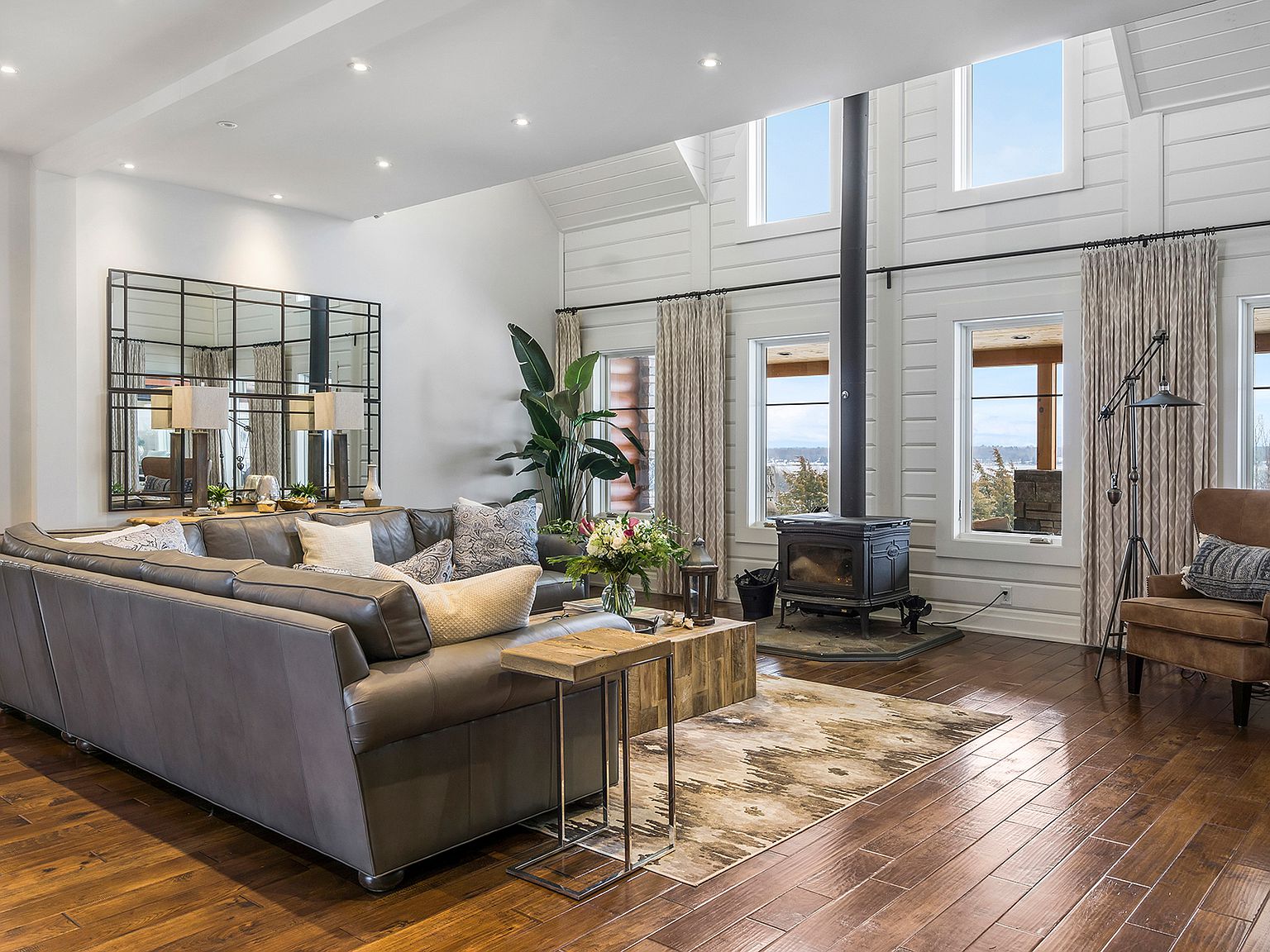 Tahoe Timber Block living room 