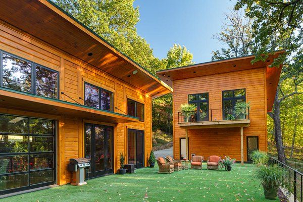 Timber Block Custom Contemporary home