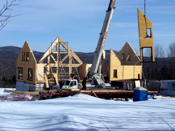 Timber Block Build Winter 