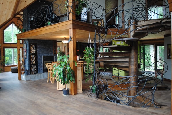 Timber Block custom interior