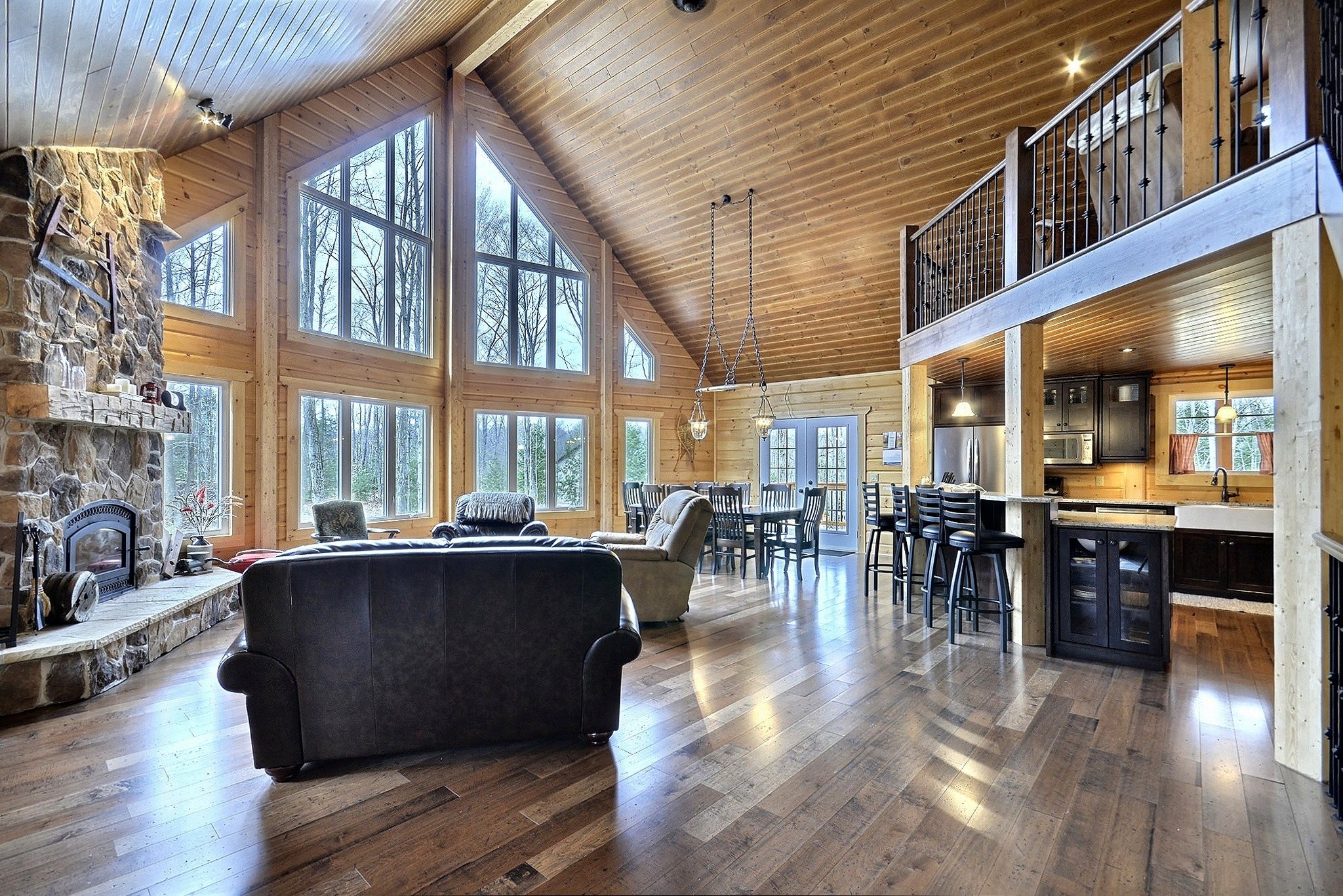 Timber Block Fairmont wall of windows