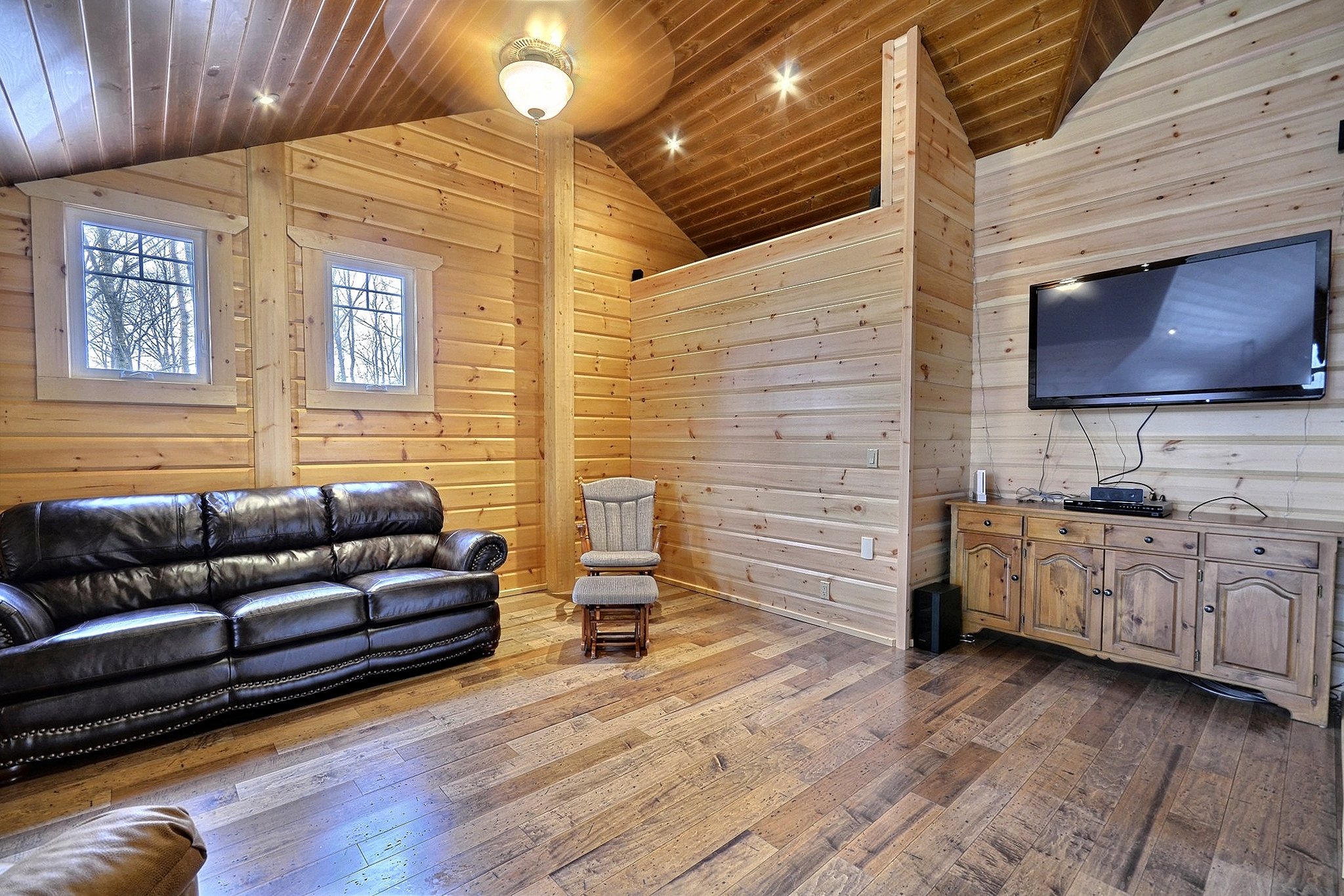 Timber Block fairmont living room upstairs