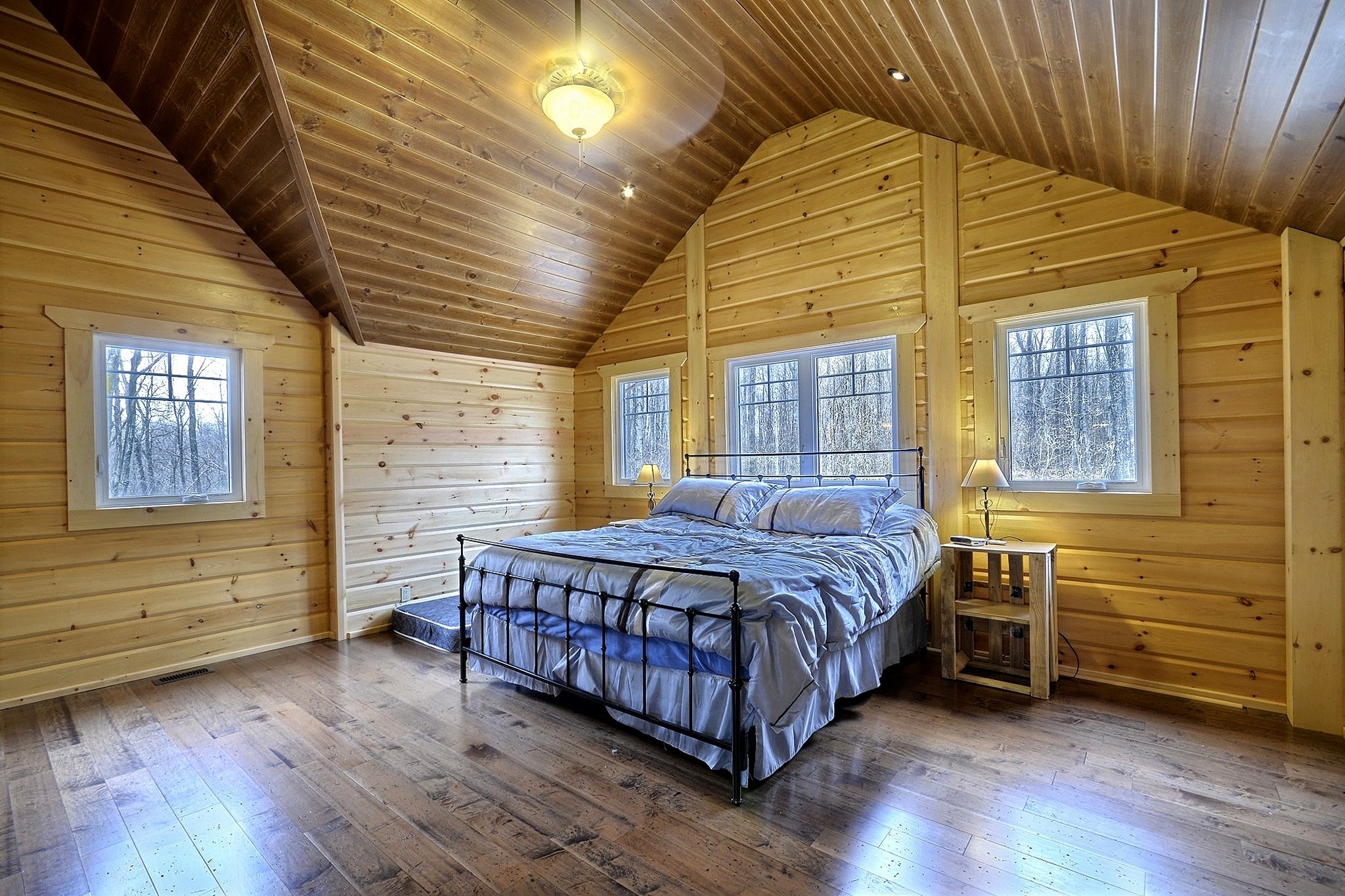 Timber Block fairmont master bedroom