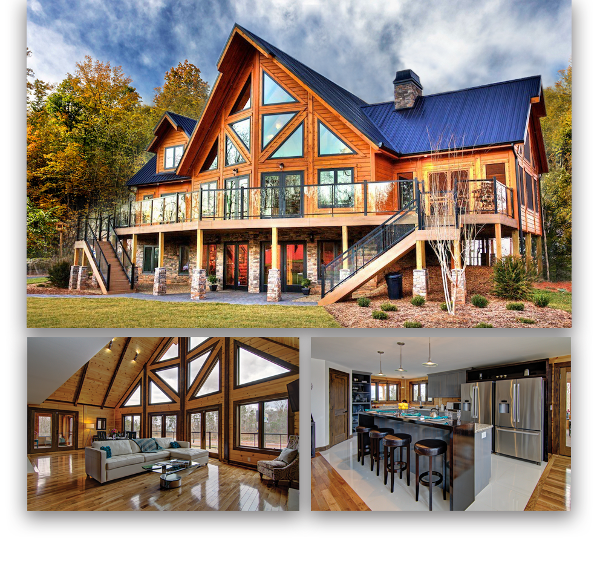 NC Timber Block Custom Denver home