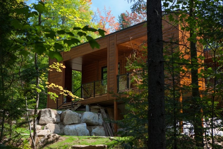 Contempory Homes Timber Block