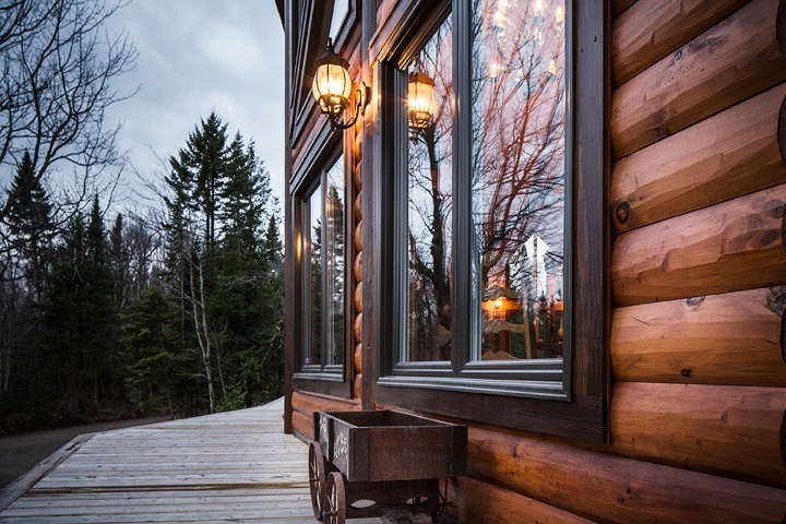 Timber Block Engineered Home - Wall