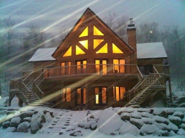 Timber Block Snow storm